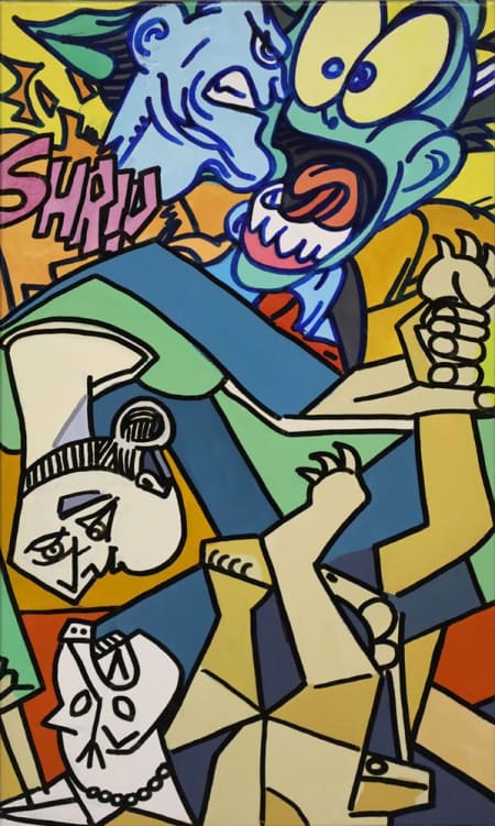Guðmundsson Errò Guðmundur — Dedicato all'amico Pablo Picasso